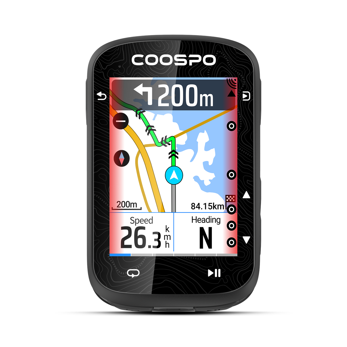 COOSPO CS600 GPS-pyörätietokone