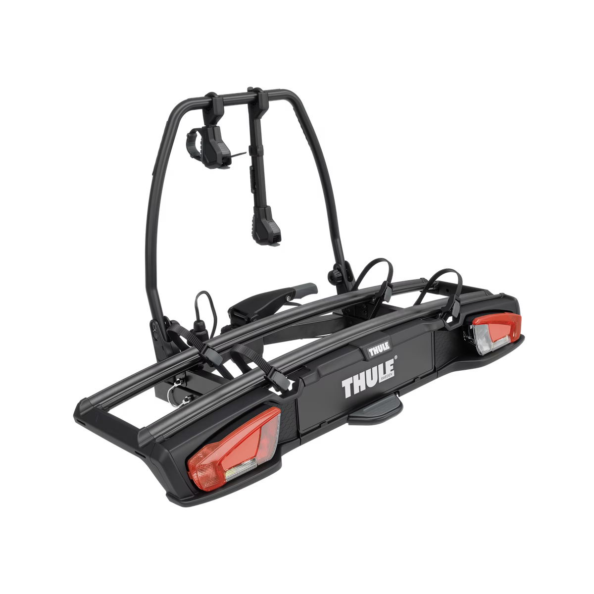THULE VELOSPACE 3 2 Pyöräteline vetokoukussa