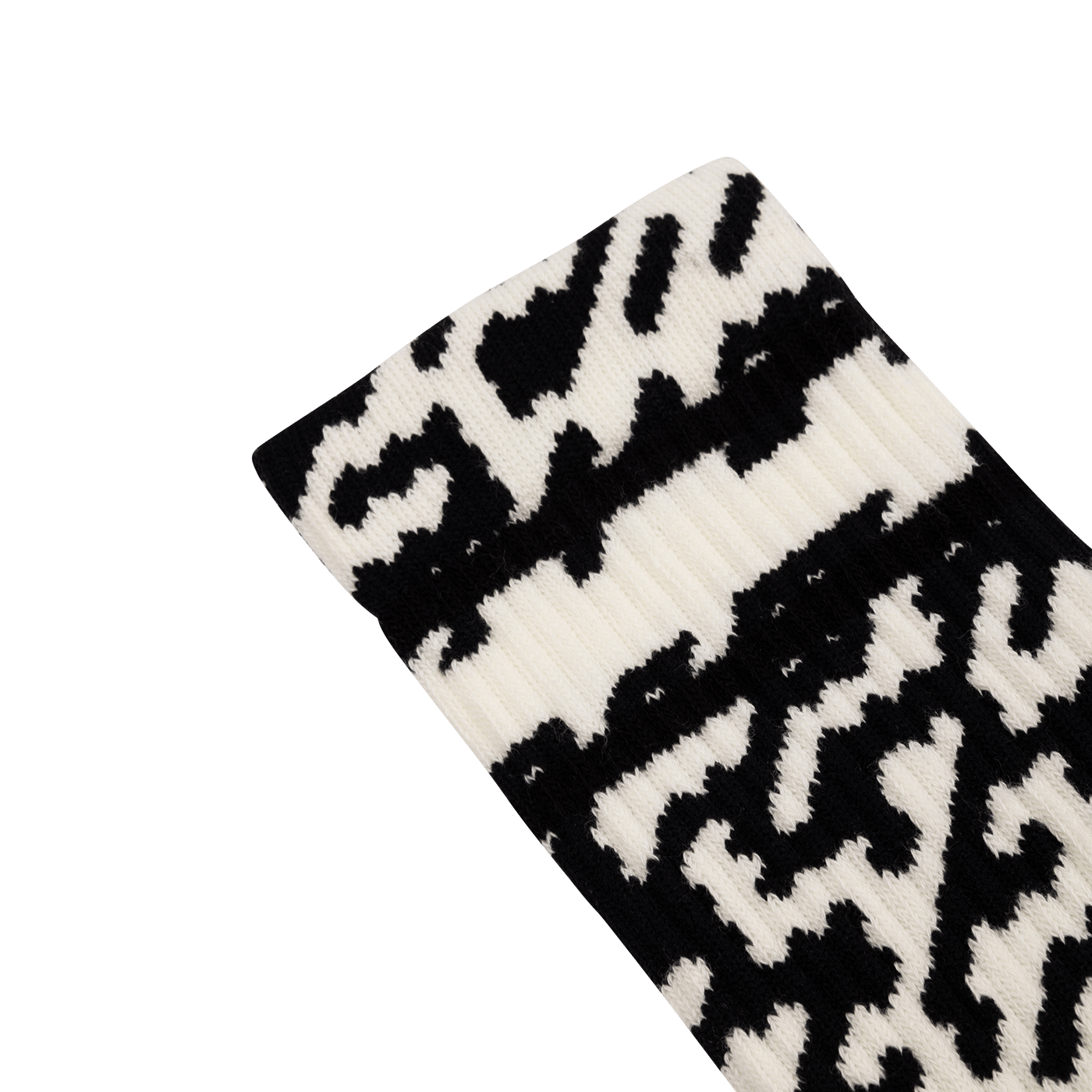 BURGTEC PATTERNED -sukat, musta/valkoinen