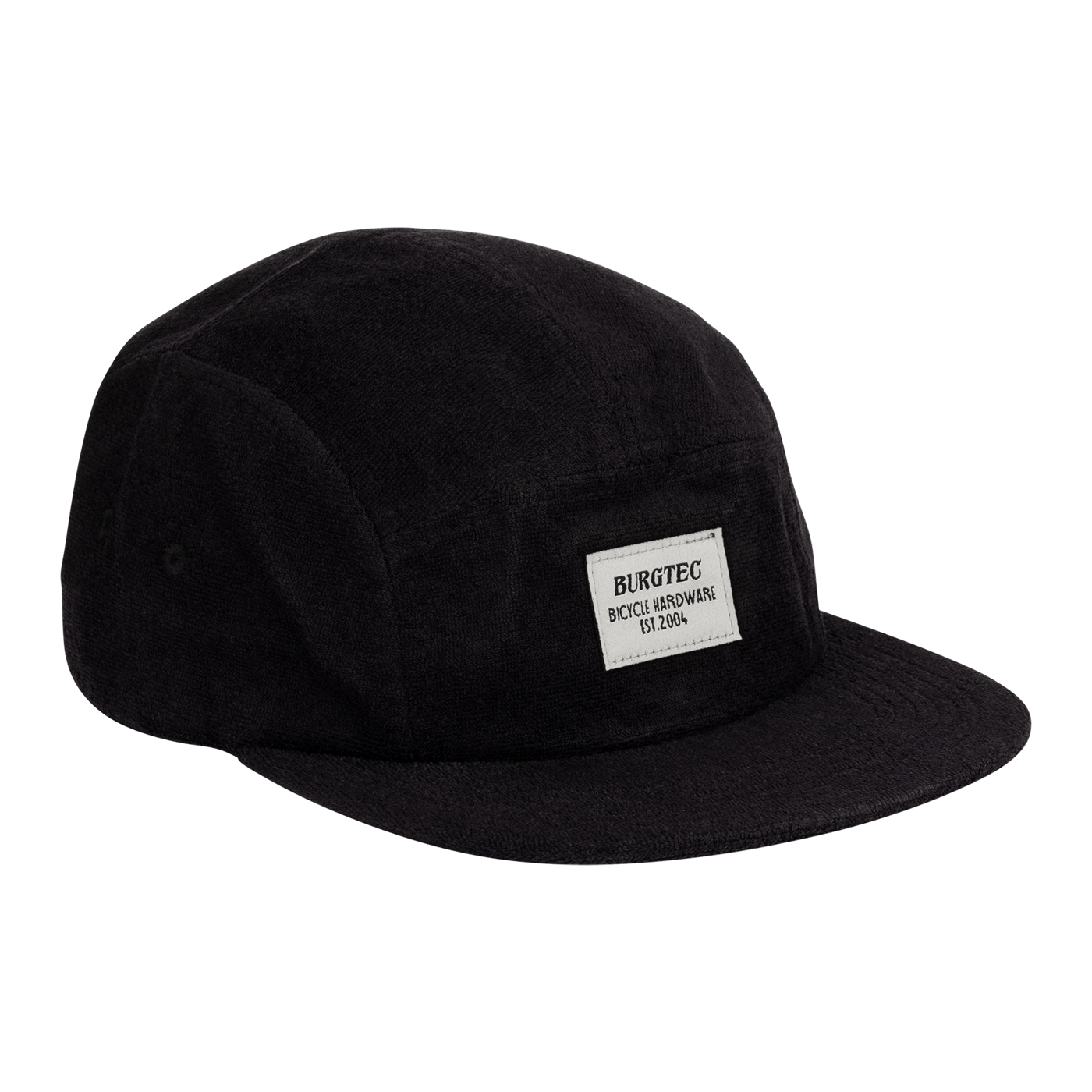 BURGTEC ARCADE FIVE PANEL -lippalakki, musta