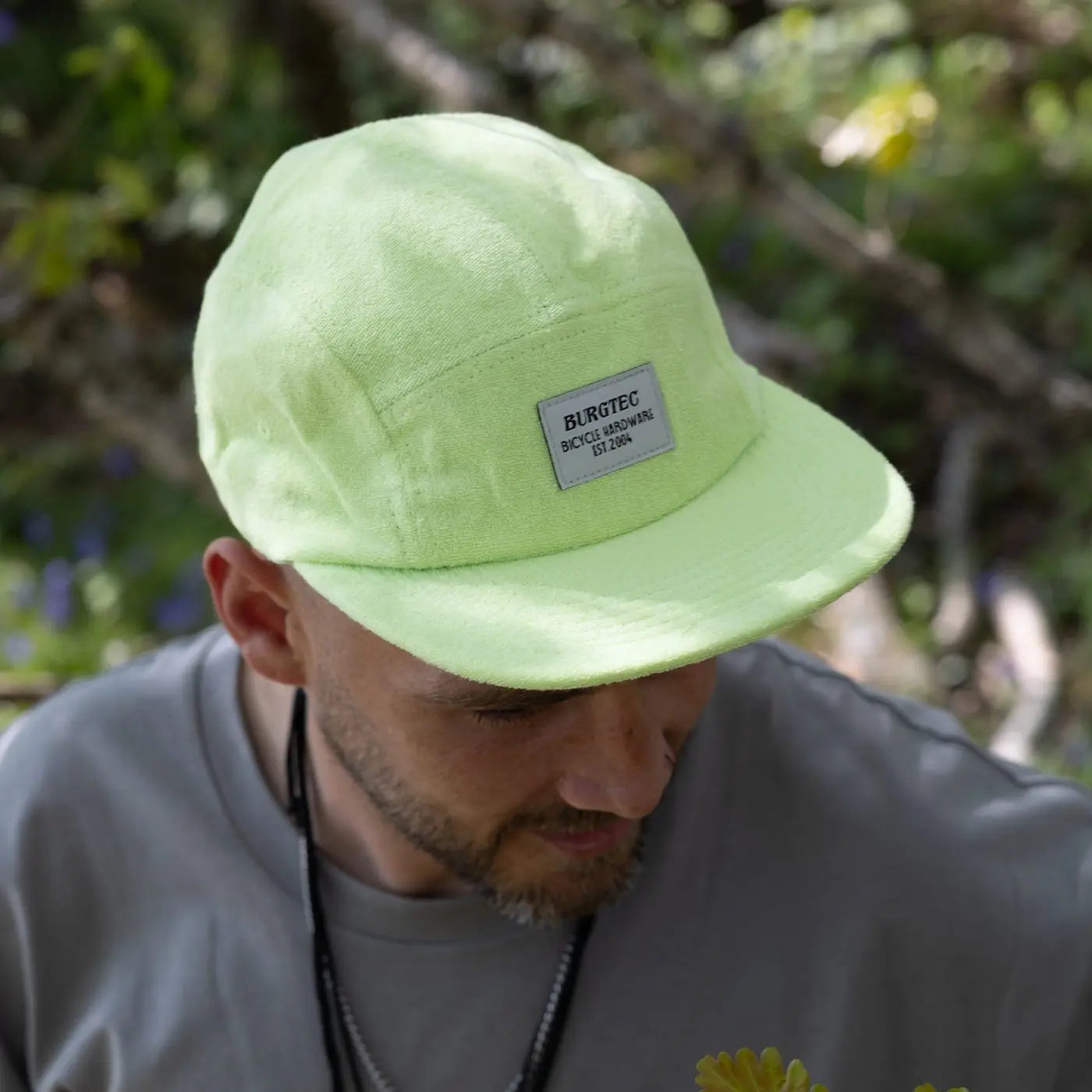 BURGTEC ARCADE FIVE PANEL -lippalakki, vihreä