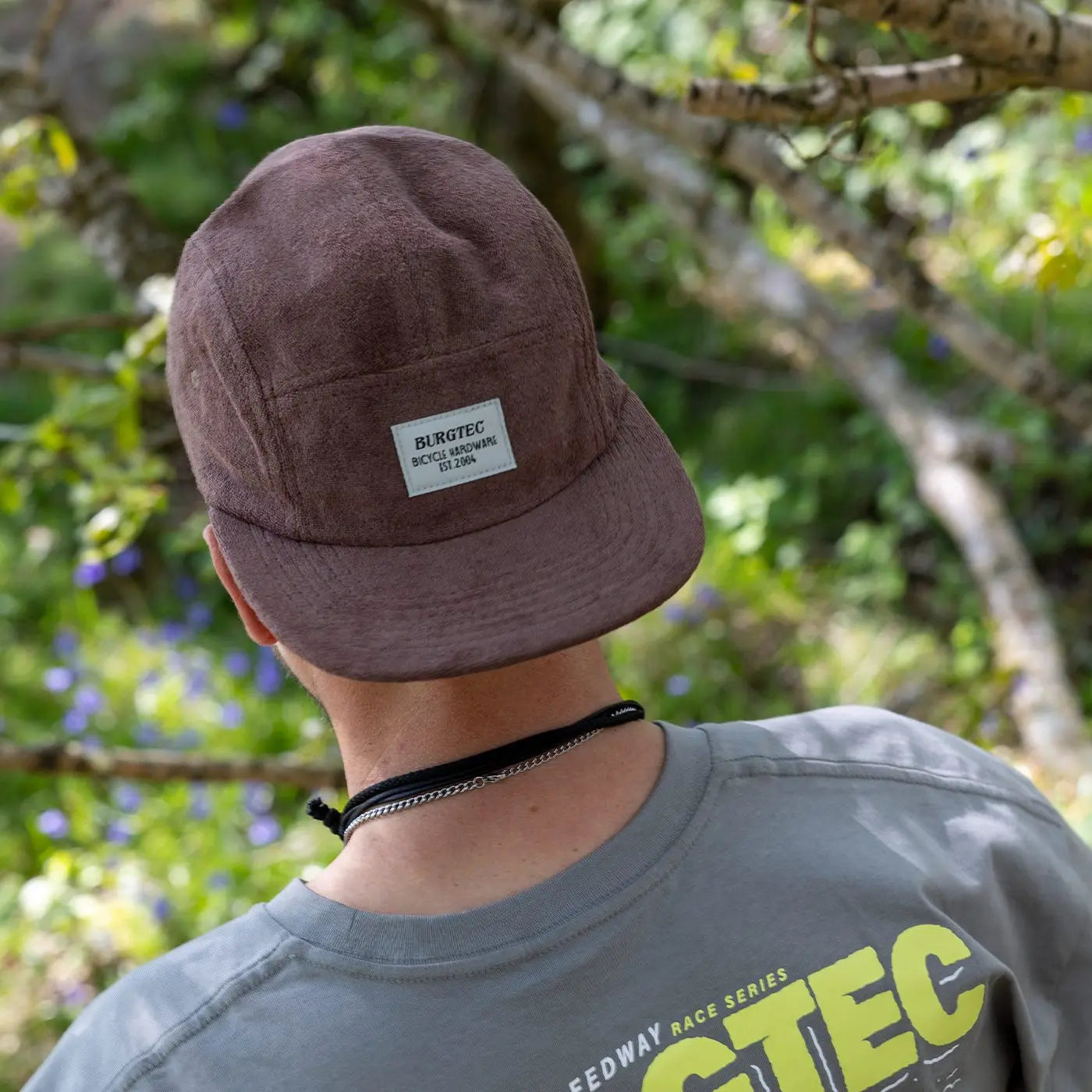 BURGTEC ARCADE FIVE PANEL -lippalakki, ruskea