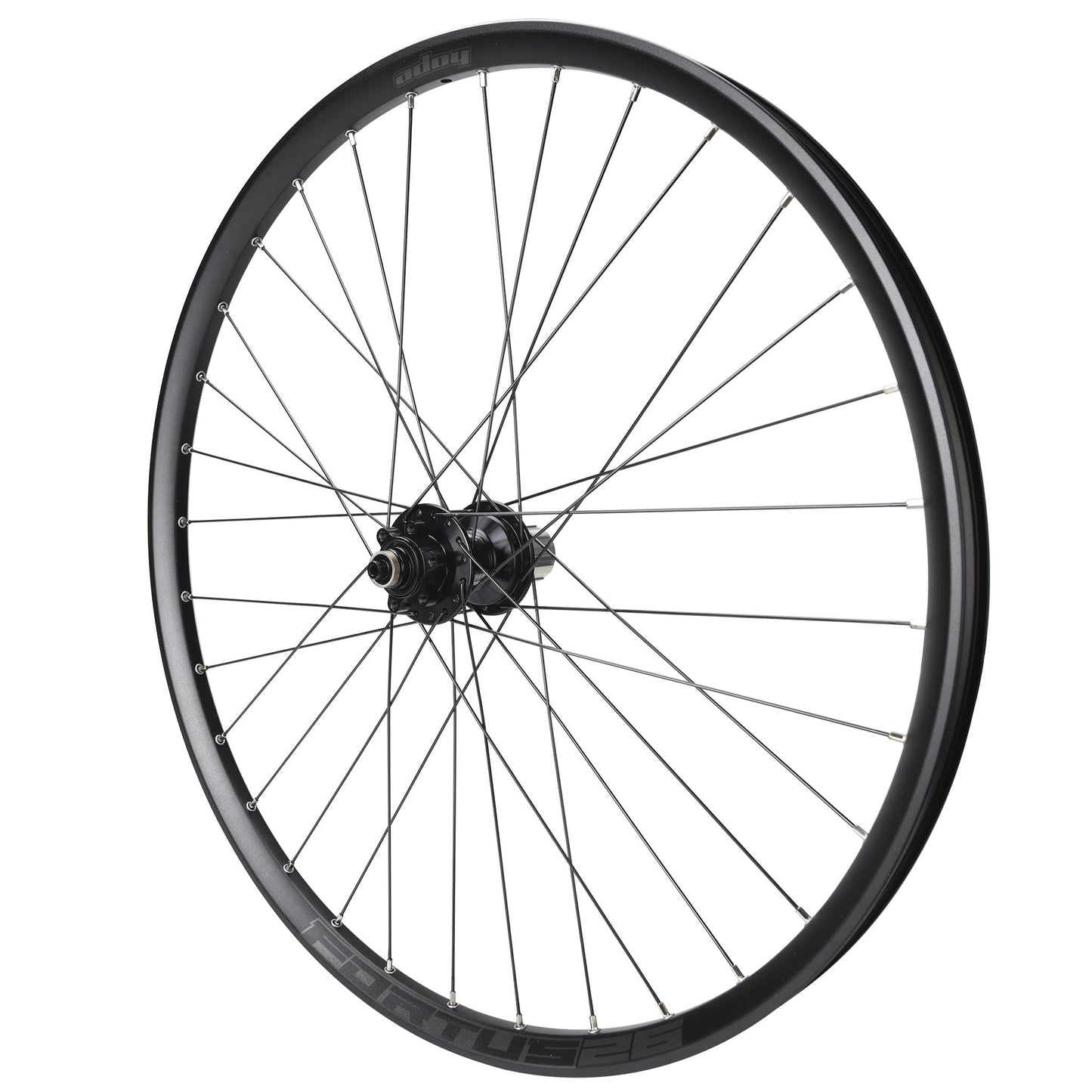 Pari HOPE FORTUS 26 W 26" PRO 5 pyörää 15x100mm/12x135mm Musta