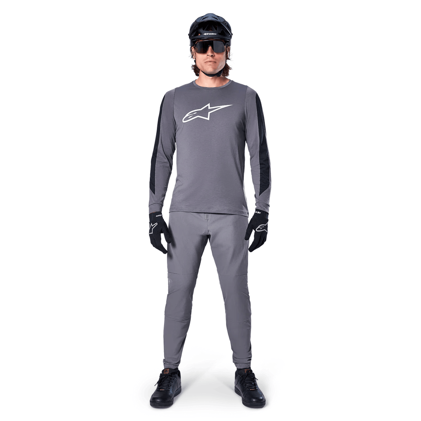 ALPINESTARS A-DURA ELITE -housut Tummanharmaat housut