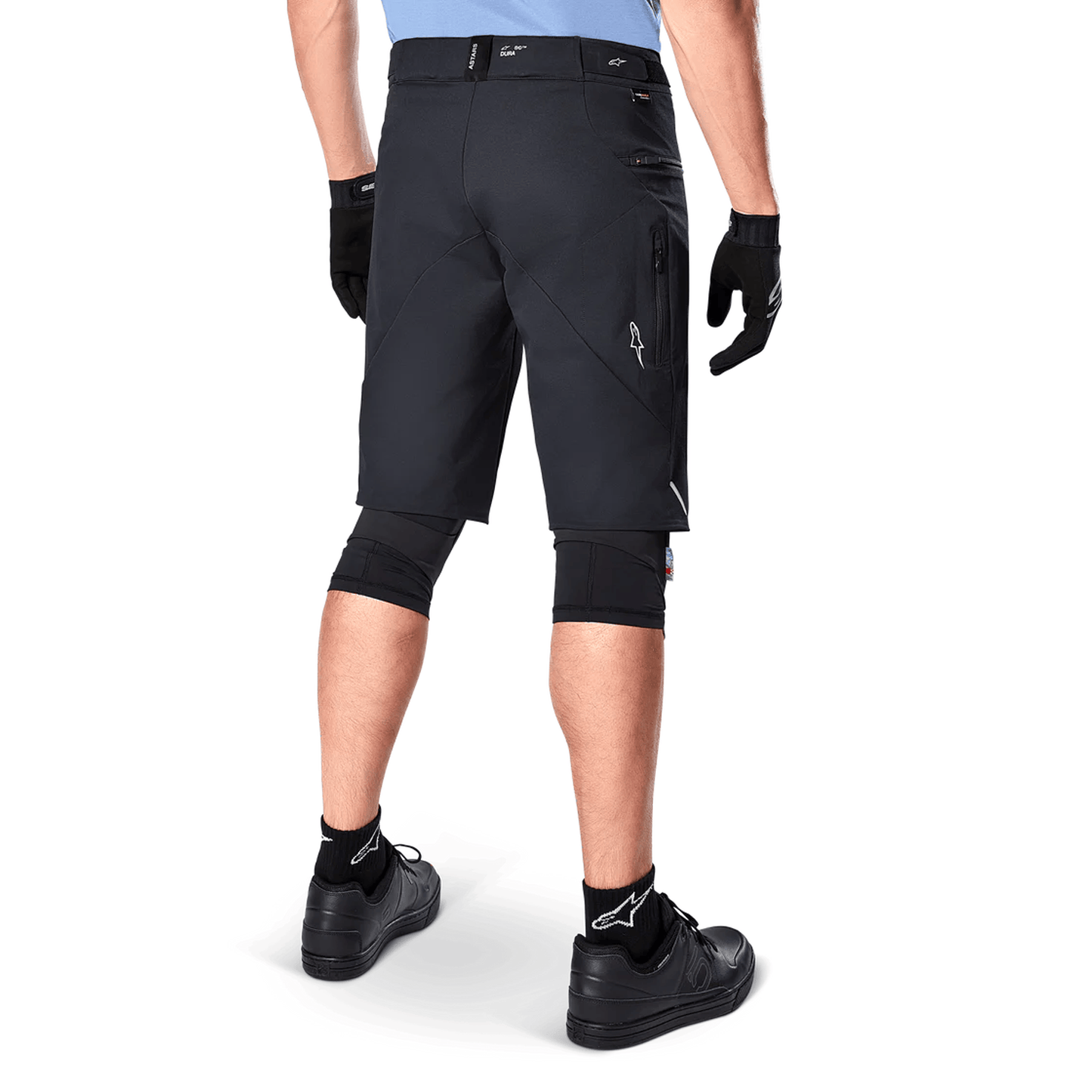 ALPINESTARS A-DURA ELITE shortsit musta