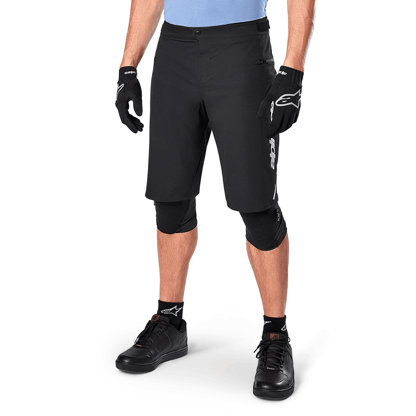 ALPINESTARS A-DURA ELITE shortsit musta