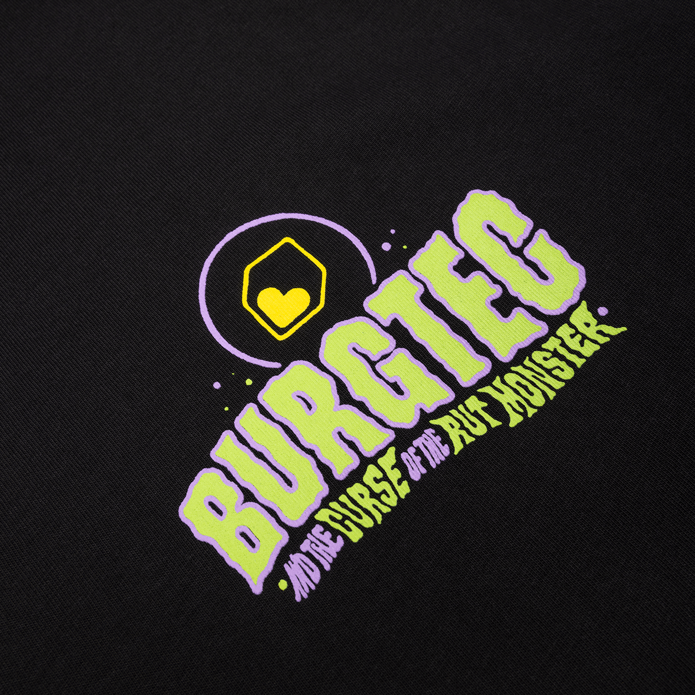BURGTEC RUT MONSTER -T-paita, musta