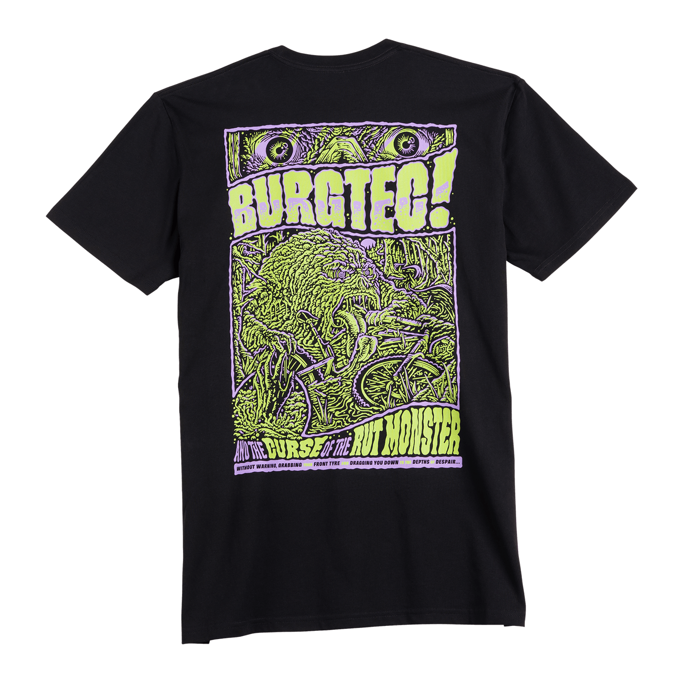 BURGTEC RUT MONSTER -T-paita, musta