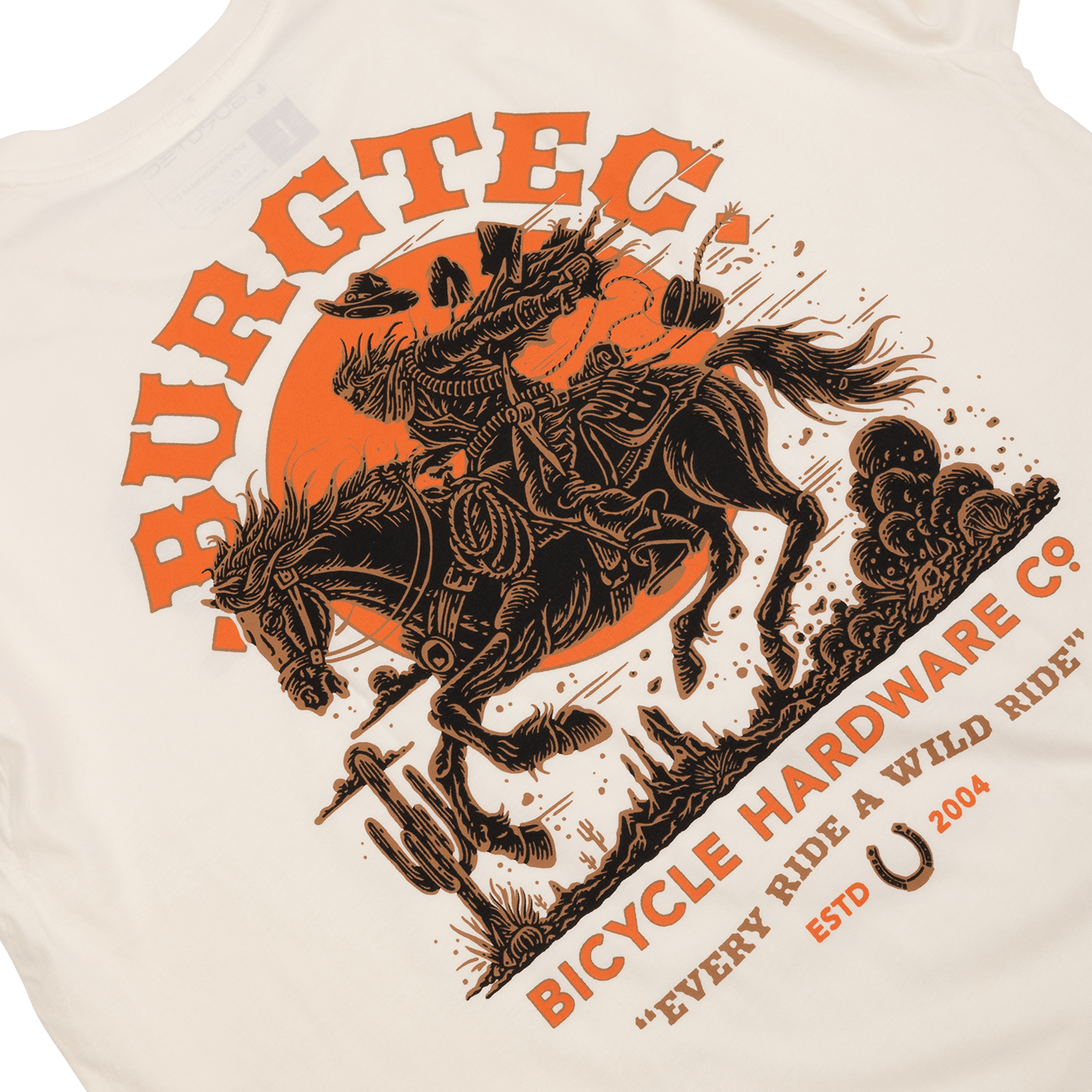 BURGTEC WILD RIDE -T-paita, Éru