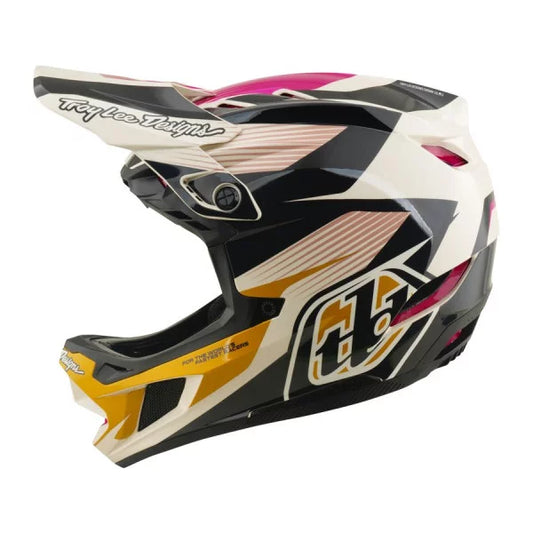 MTB-kypärä TROY LEE DESIGNS D4 POLYACRYLITE MIPS TURBO ACID Fuschia