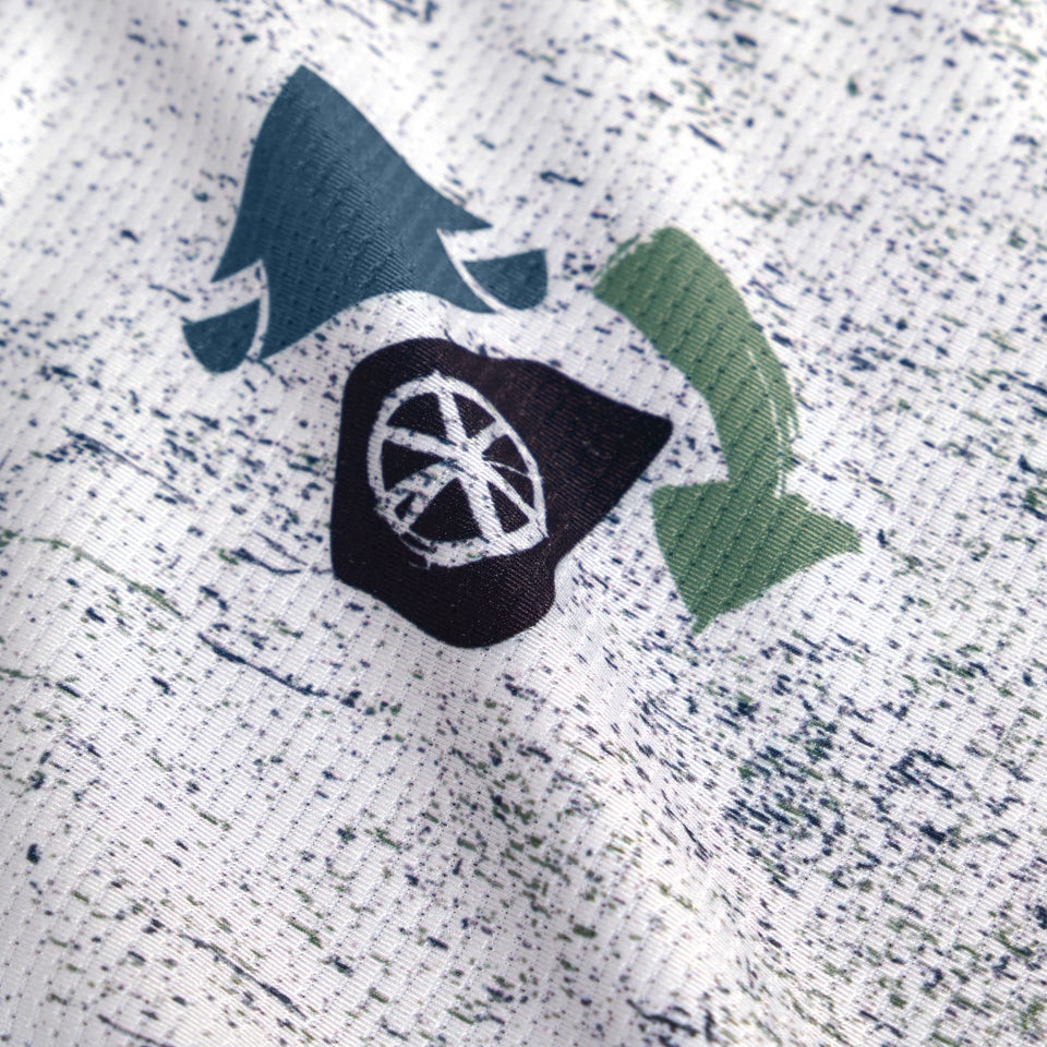 ENDURA SINGLETRACK PRINT TEE Naisten lyhythihainen trikoo Aero Sininen