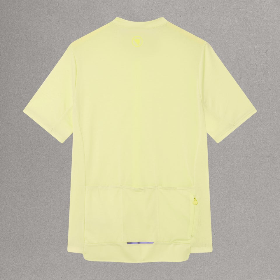 ENDURA LOOP ZIPPED lyhythihainen öljykasvijersey