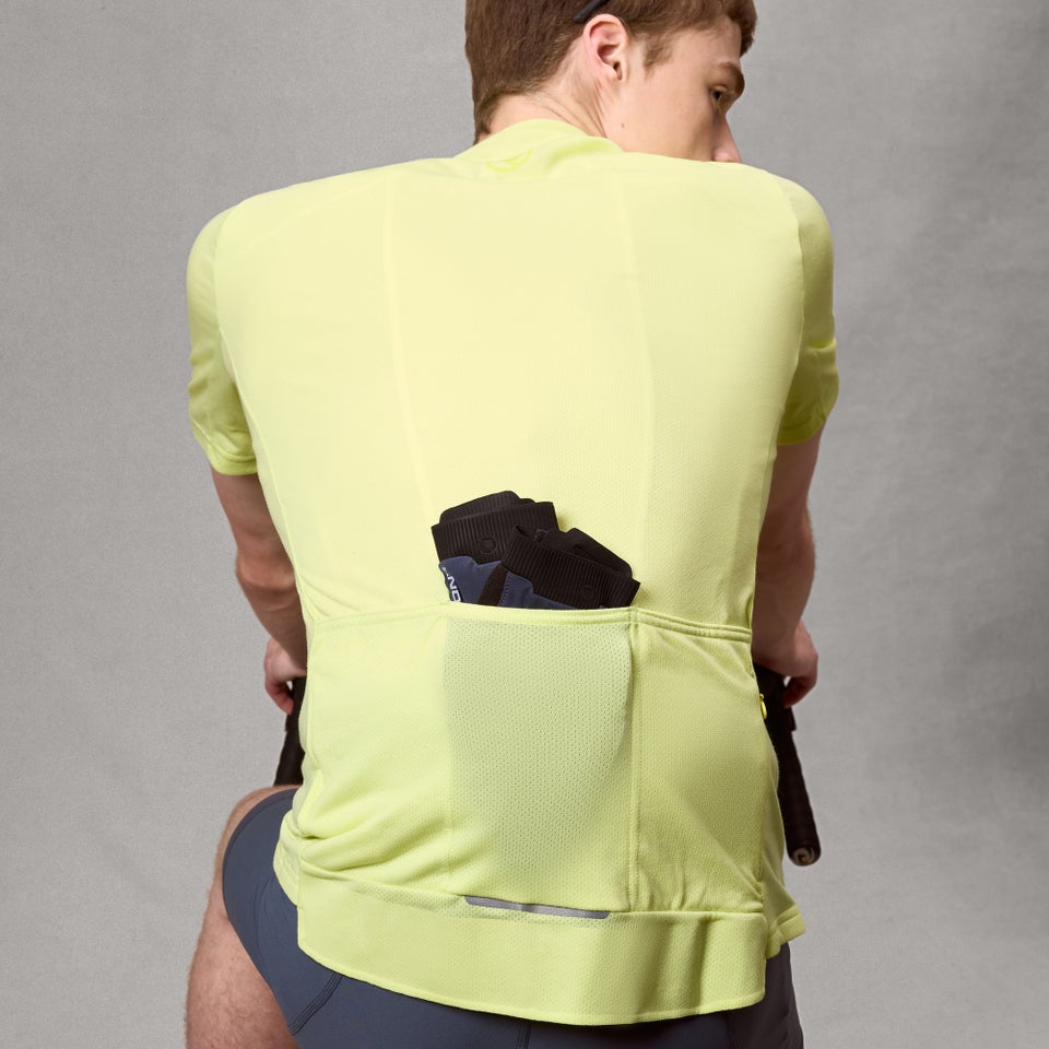 ENDURA LOOP ZIPPED lyhythihainen öljykasvijersey