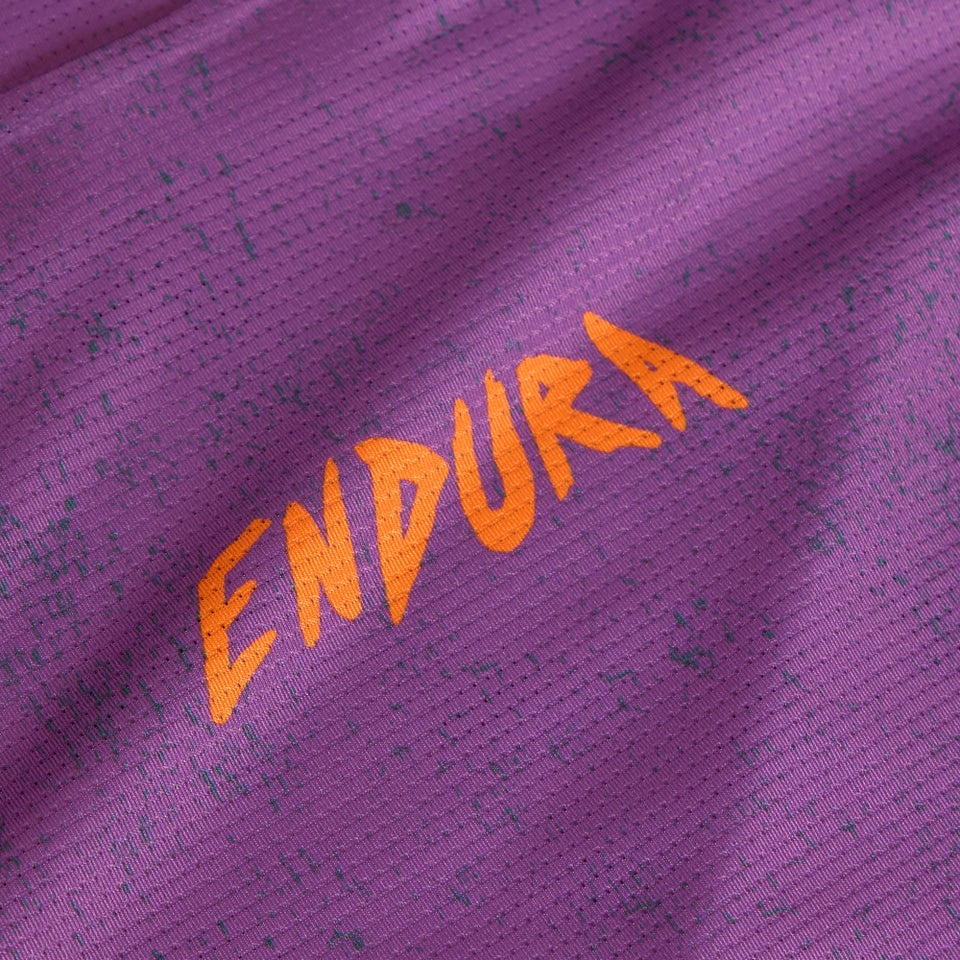 ENDURA SINGLETRACK PRINT Naisten lyhythihainen trikoo End Purple