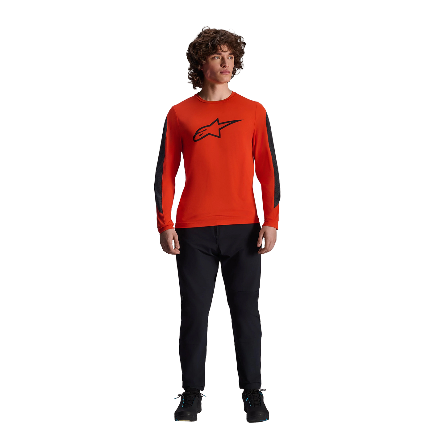 ALPINESTARS A-DURA INSET ASTAR Pitkähihainen Jersey Oranssi