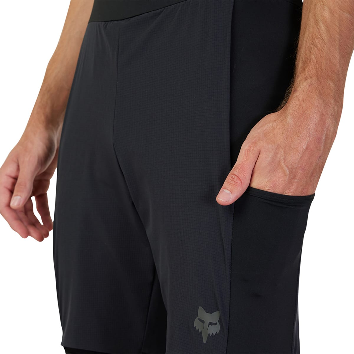 FOX FLEXAIR ASCENT Bibtights Short Musta