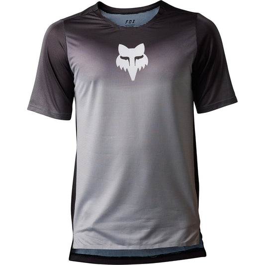 Maillot FOX FLEXAIR NOVAH Manches Courtes Gris