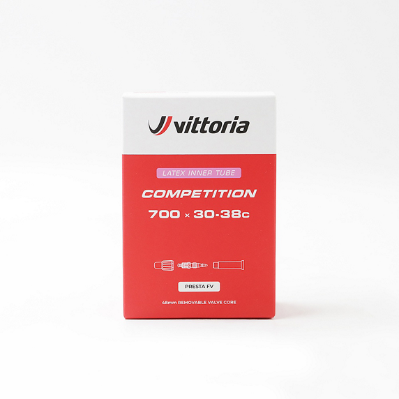VITTORIA COMPETITION LATEX -ilmakammio 700x30/38c, Presta-venttiili