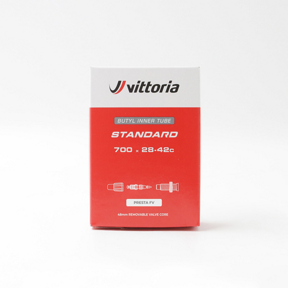 VITTORIA STANDARD 700x28/42c -ilmakammio, butyli, Presta-venttiili