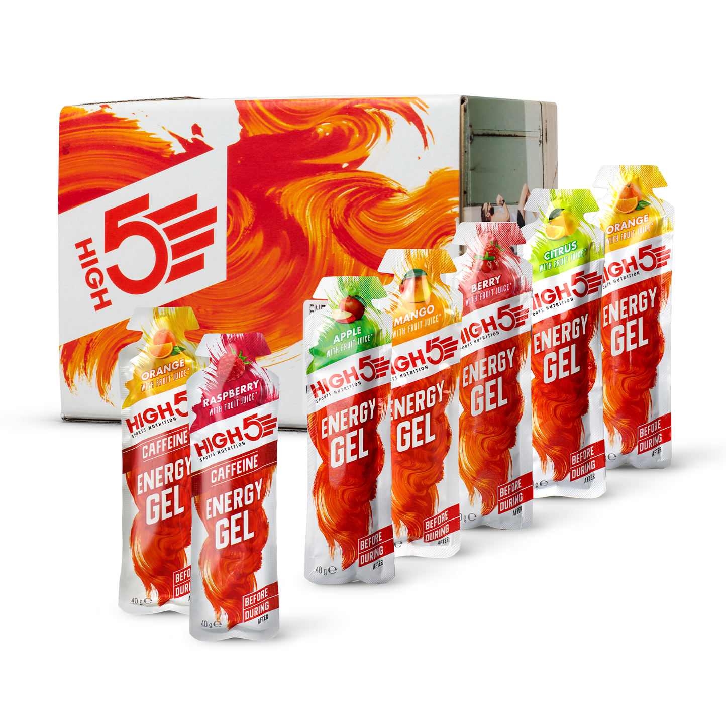 High5 ENERGY GEL Pack (40g) Mix makuja