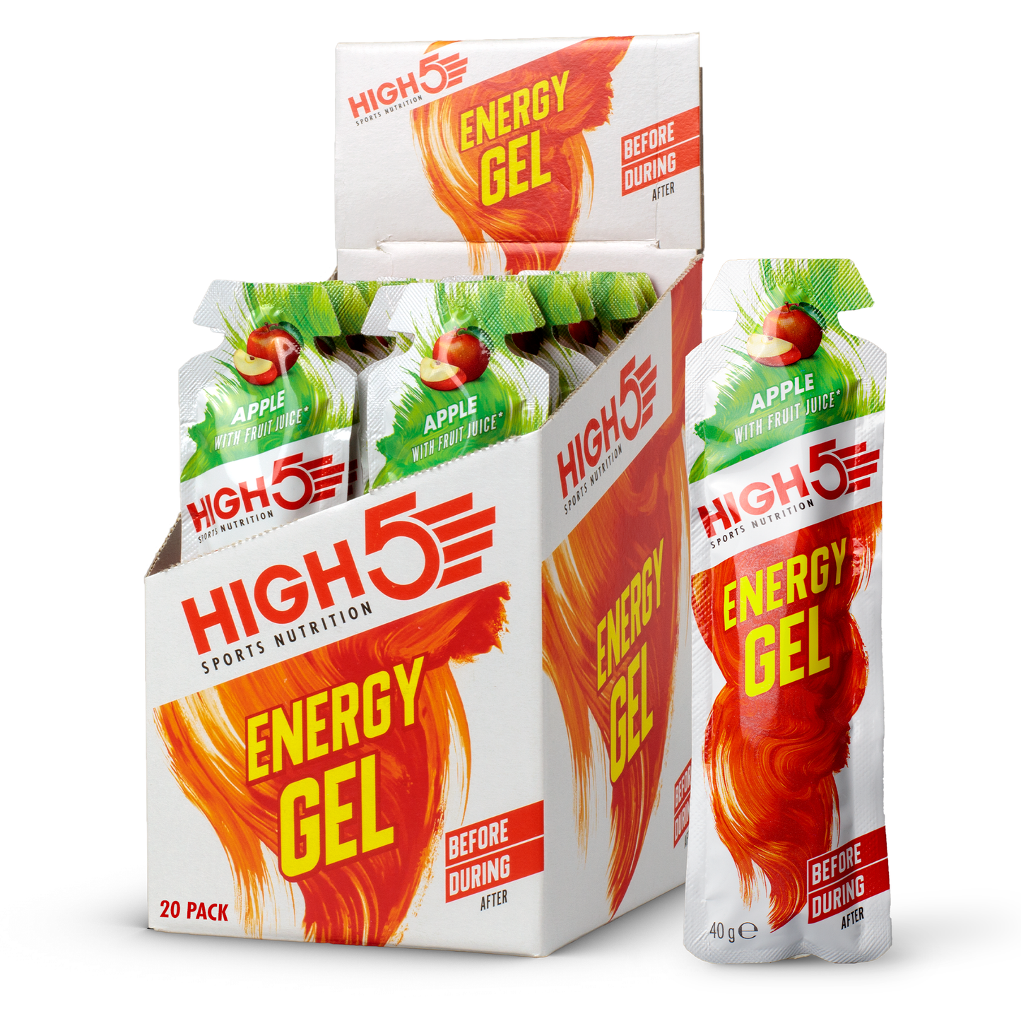 HIGH5 ENERGIAGEELI (40g) Omena