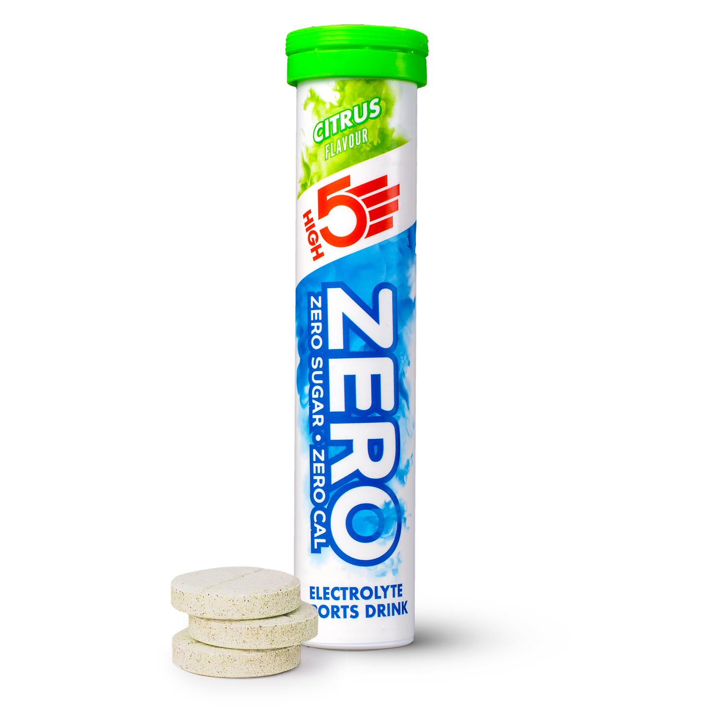 Elektrolyytti Juomatabletit HIGH5 ZERO (x20) Sitruuna