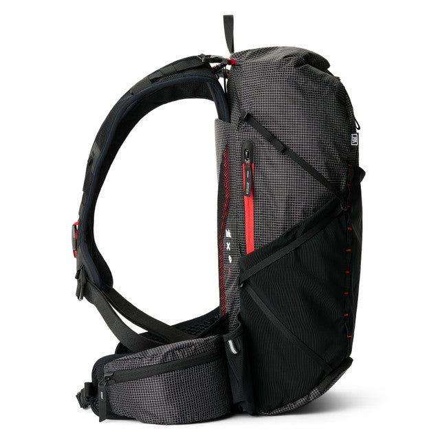 USWE ROLLTOP DAYPACK 30L reppu musta