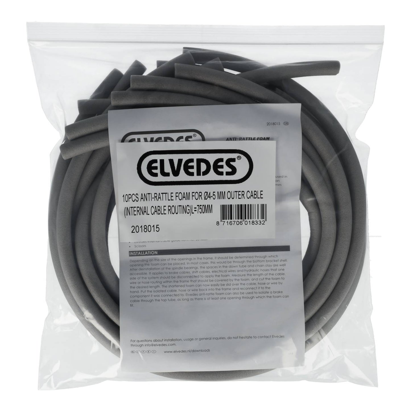 ELVEDES Sisäinen melua vaimentava vaahto 10x750mm