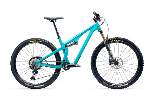 YETI SB115 29" T-SERIES runkosarja ja FACTORY T1 turkoosi 2022 asennussarja