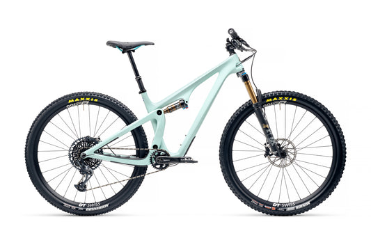 YETI SB115 29" T-SERIES runkosarja ja FACTORY T2 Glacier 2022 asennussarja