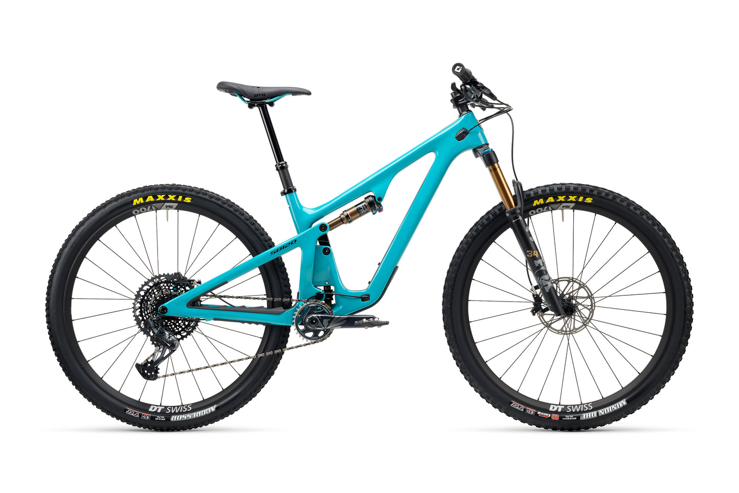 YETI SB120 29" T-SERIES-sarja ja FACTORY T1 Turkoosi 2024 -asennussarja