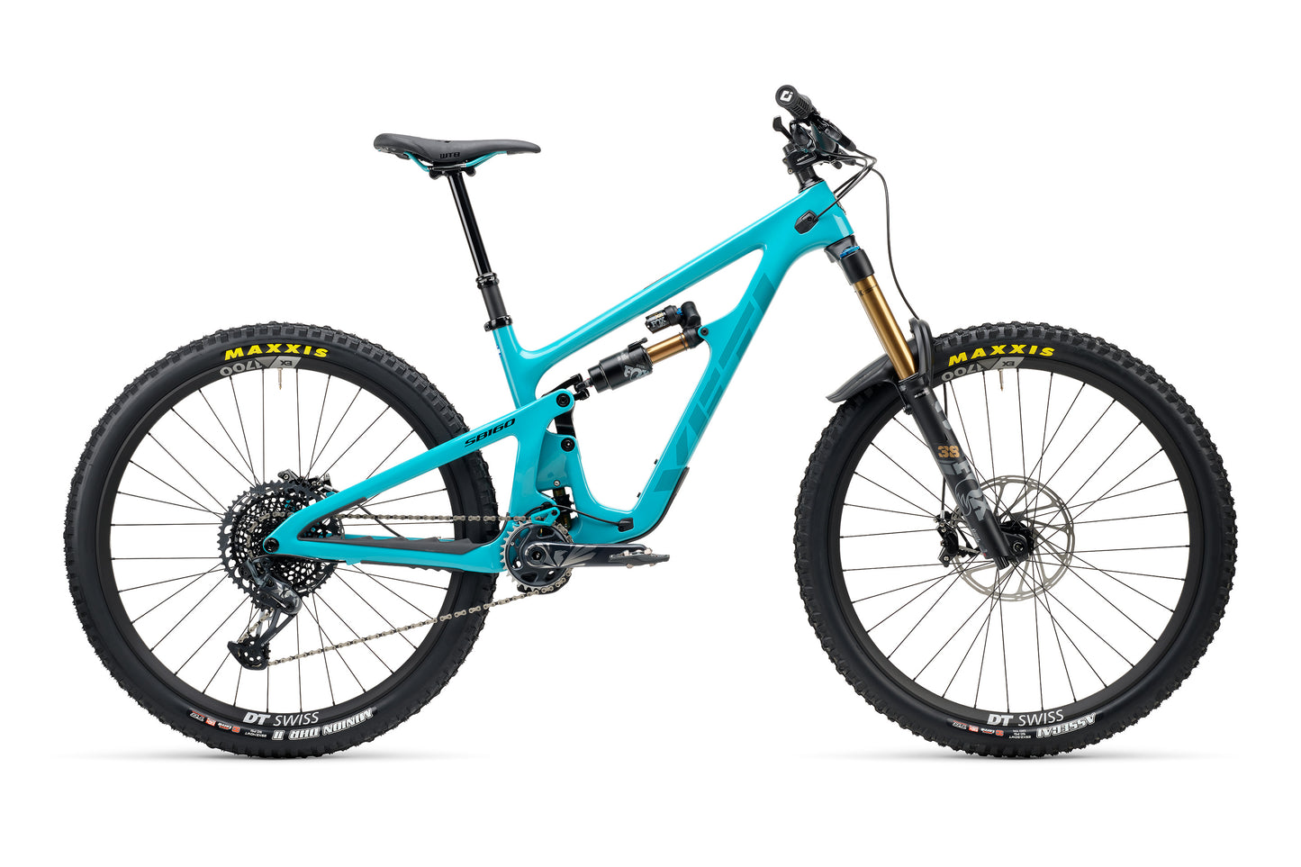 YETI SB160 29" T-SERIES-sarja ja FACTORY T1 Turkoosi 2024 -asennussarja