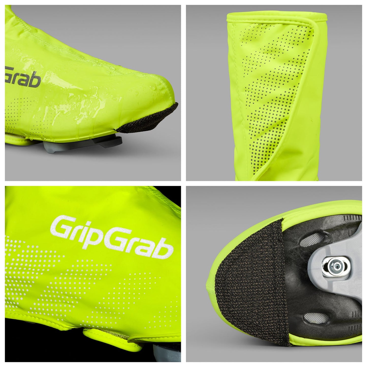 Saappaan suojus GRIPGRAB RIDE Hi-ViIS WATERPROOF Keltainen