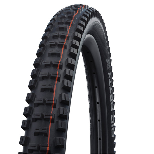SCHWALBE BIG BETTY 29x2.60 ADDIX SOFT SUPERGRAVITY Tubeless Ready Soft Musta rengas