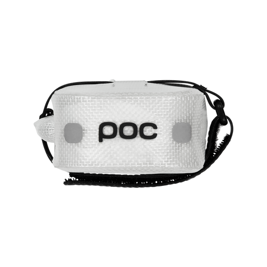 POC ULTRA POUCH 0.3L läpikuultava valkoinen satulalaukku