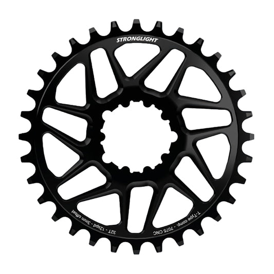 STRONGLIGHT SRAM SX/NX/GX/X01 BOOST 12V Direct Mount Offset 3mm Alu Mono-ketjupyörän ketjupyörä