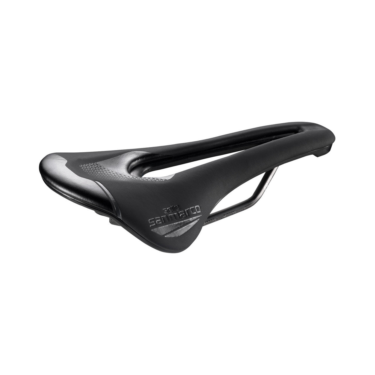 Satula SAN MARCO SHORTFIT 2.0 OPEN-FIT RACING S3 Leveys 140mm Teräskiskot Xsilite Xsilite