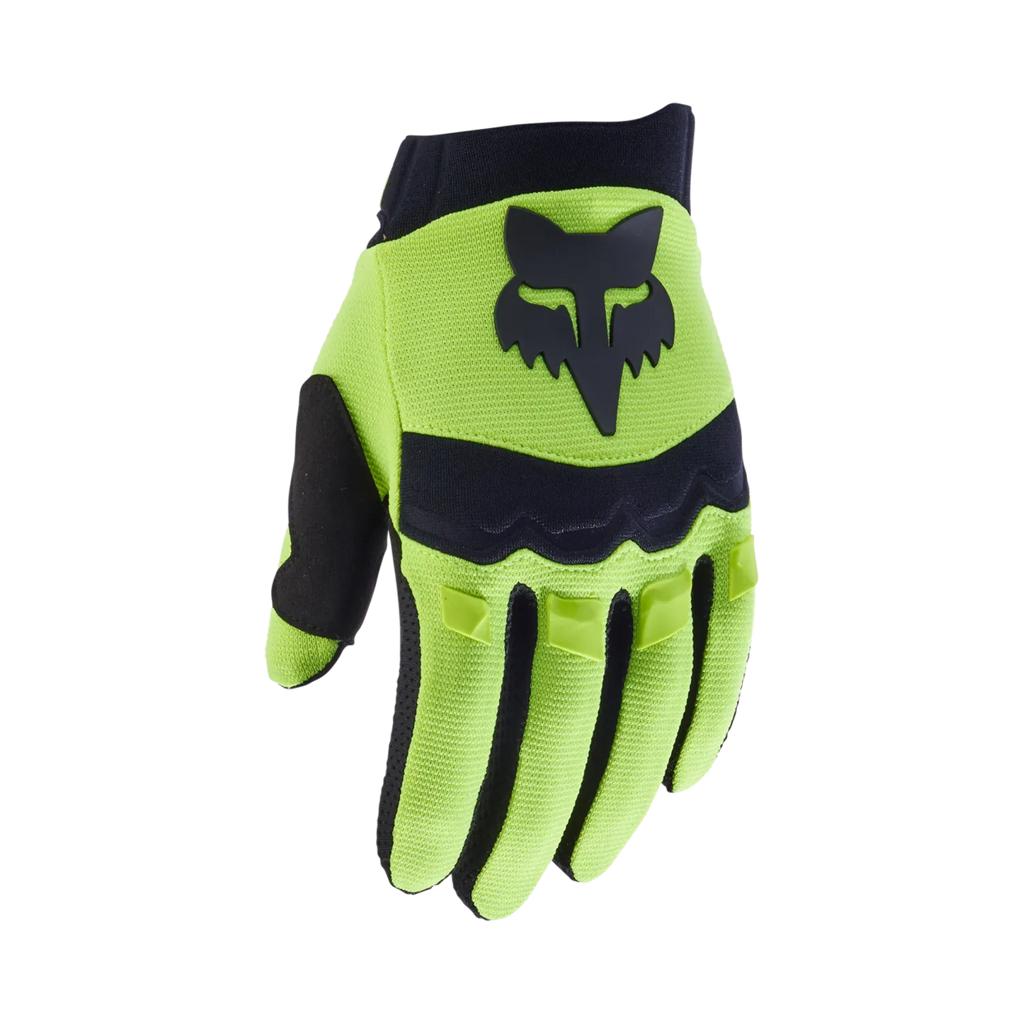 FOX DIRTPAW Junior Hanskat Fluokeltainen