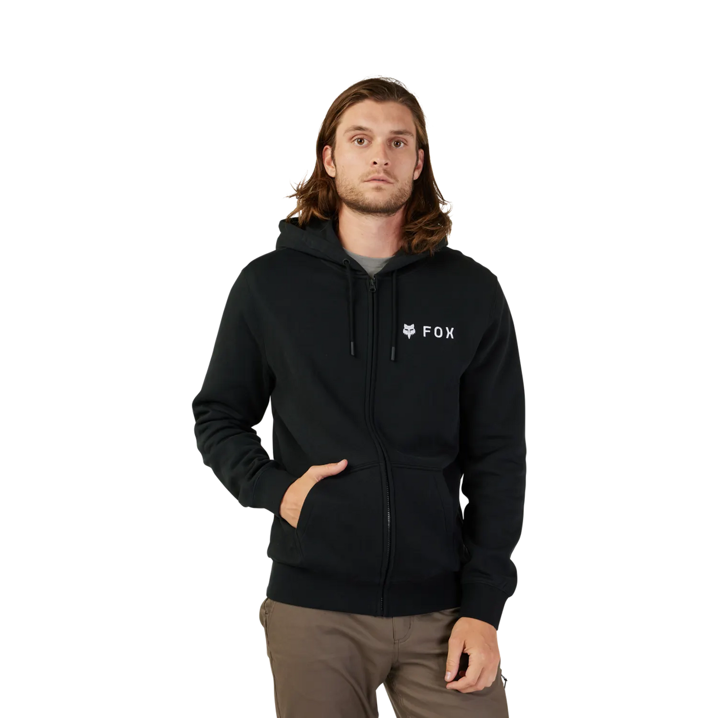 FOX ABSOLUTE ZIP huppari musta