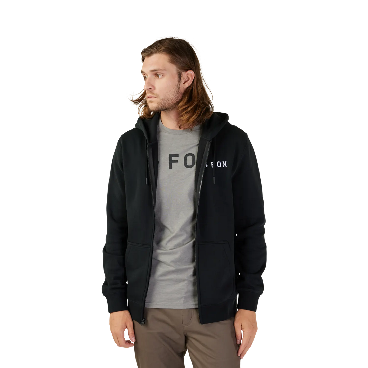 FOX ABSOLUTE ZIP huppari musta