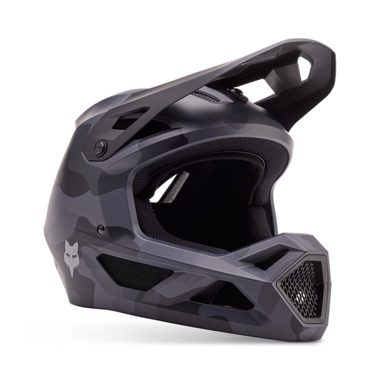 FOX RAMPAGE CAMO MTB-kypärä CE/CPSC Musta