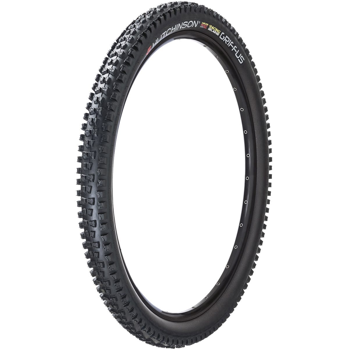 Pneu HUTCHINSON GRIFFUS 27,5x2.4 RACING LAB HARDSKIN RACE RIPOST GRAVITY TUBELESS READY TRINGLE SOUPLE Noir