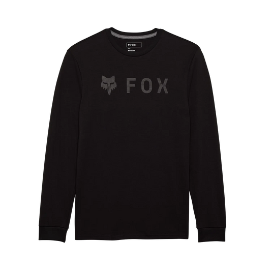 FOX ABSOLUTE TRUDRI pitkähihainen tekninen t-paita musta