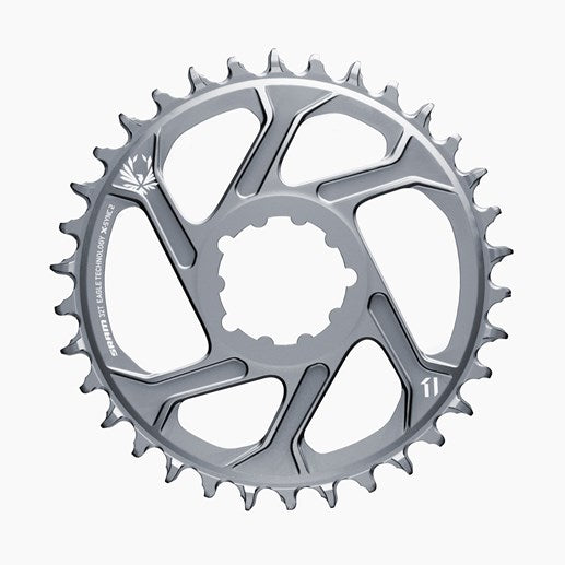 SRAM X-SYNC 2 EAGLE 12V Direct Mount Offset 6mm Mono-ketjupyörä Harmaa