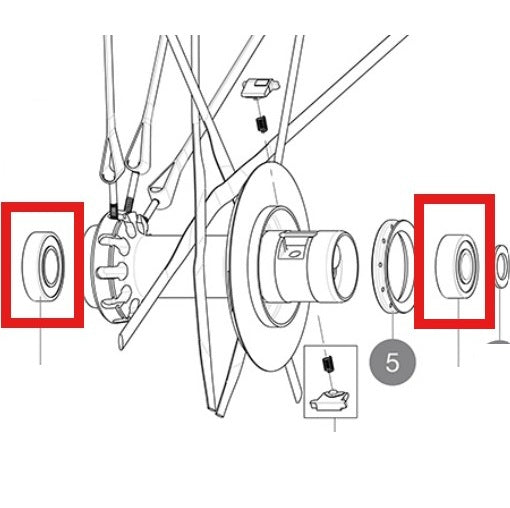 LAAKERIT MAVIC TAKANAPA 9X22X7 (B9) + 12X24X6 (6901) 2013