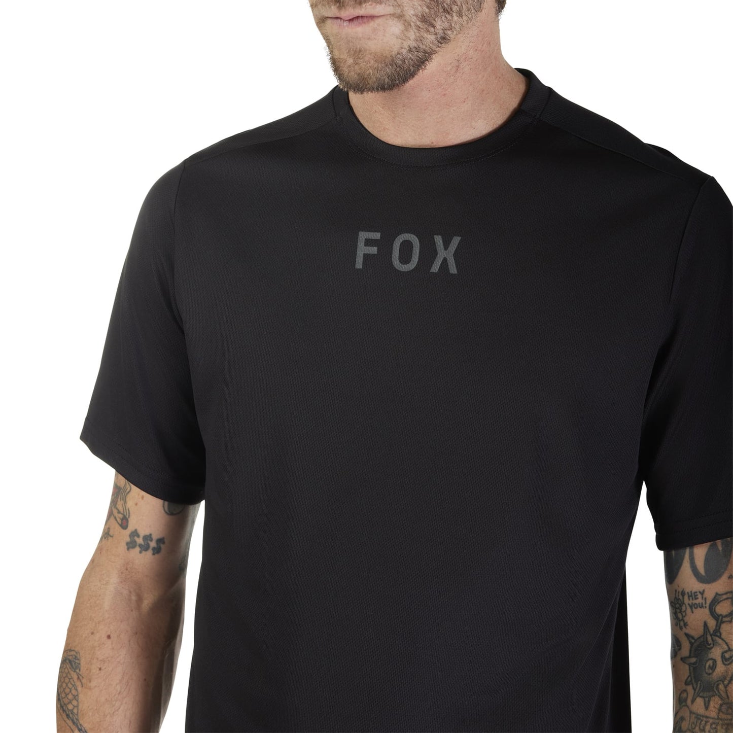 FOX RANGER WORDMARK lyhythihainen trikoo Musta 2025