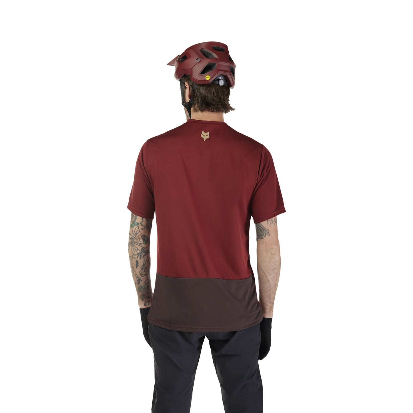 FOX RANGER WORDMARK lyhythihainen trikoo Bordeaux 2025