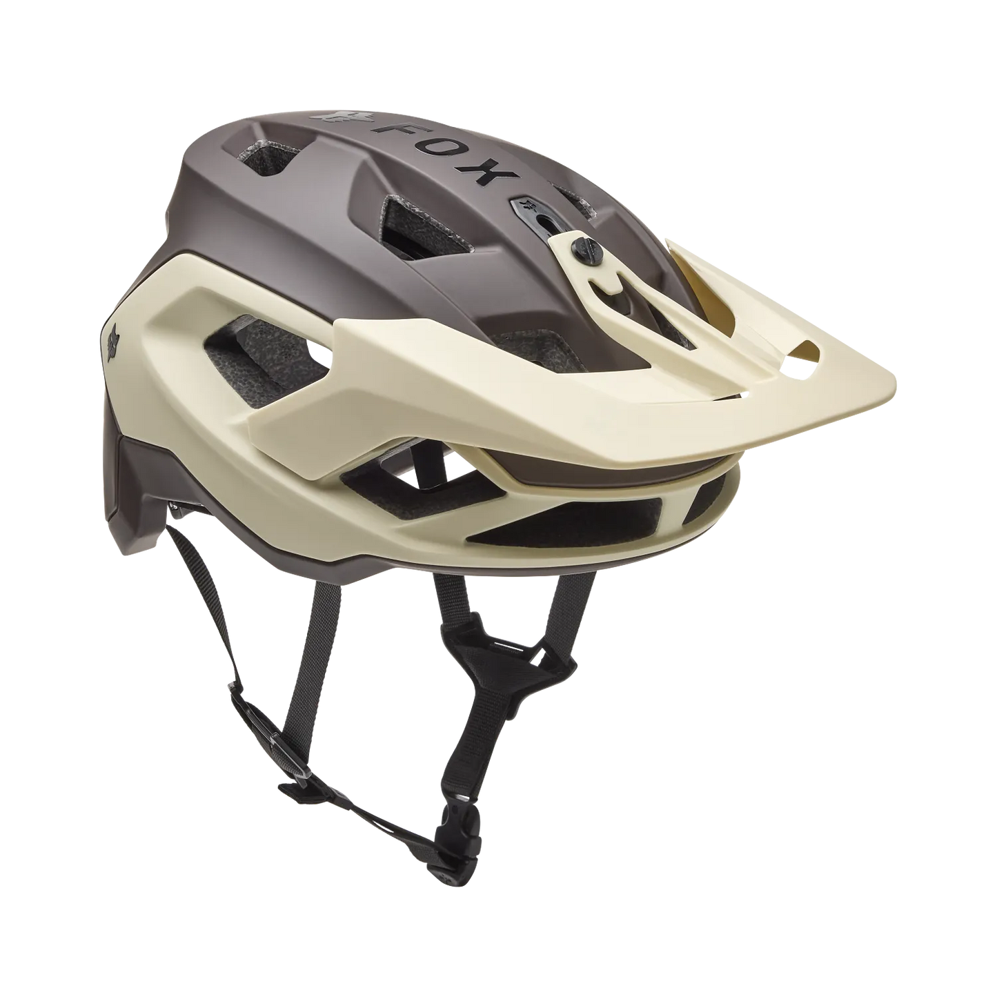FOX SPEEDFRAME 5050 Beige MTB-kypärä Muskottipähkinä