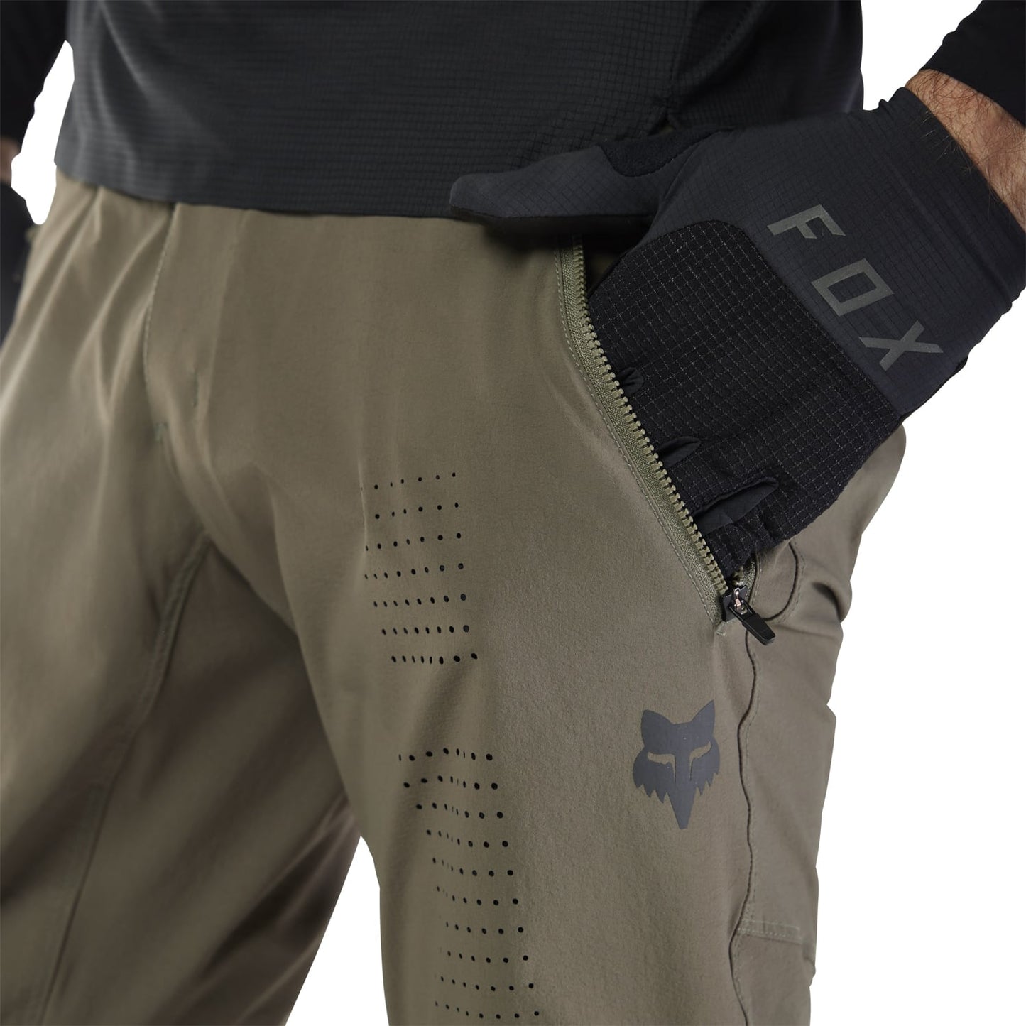 FOX FLEXAIR Khaki housut 2025