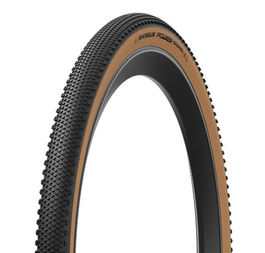 MICHELIN POWER -rengas GRAVEL 700x40c Tubeless Ready Ruskea